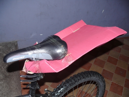 How to macguyver a mudguard