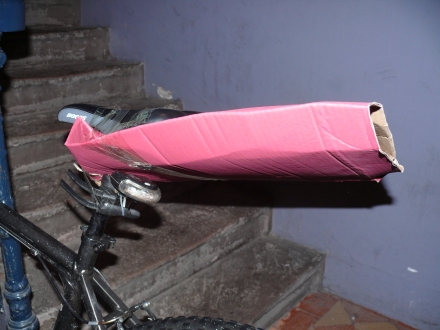 How to macguyver a mudguard