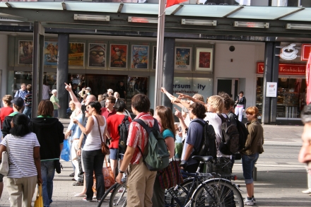 Flashmobbing @ Europaplatz Karlsruhe