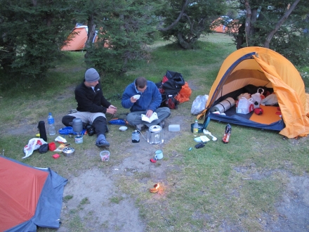 Trekking in Torres del Paine