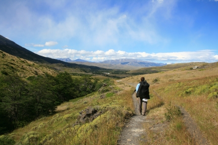 Trekking in Torres del Paine
